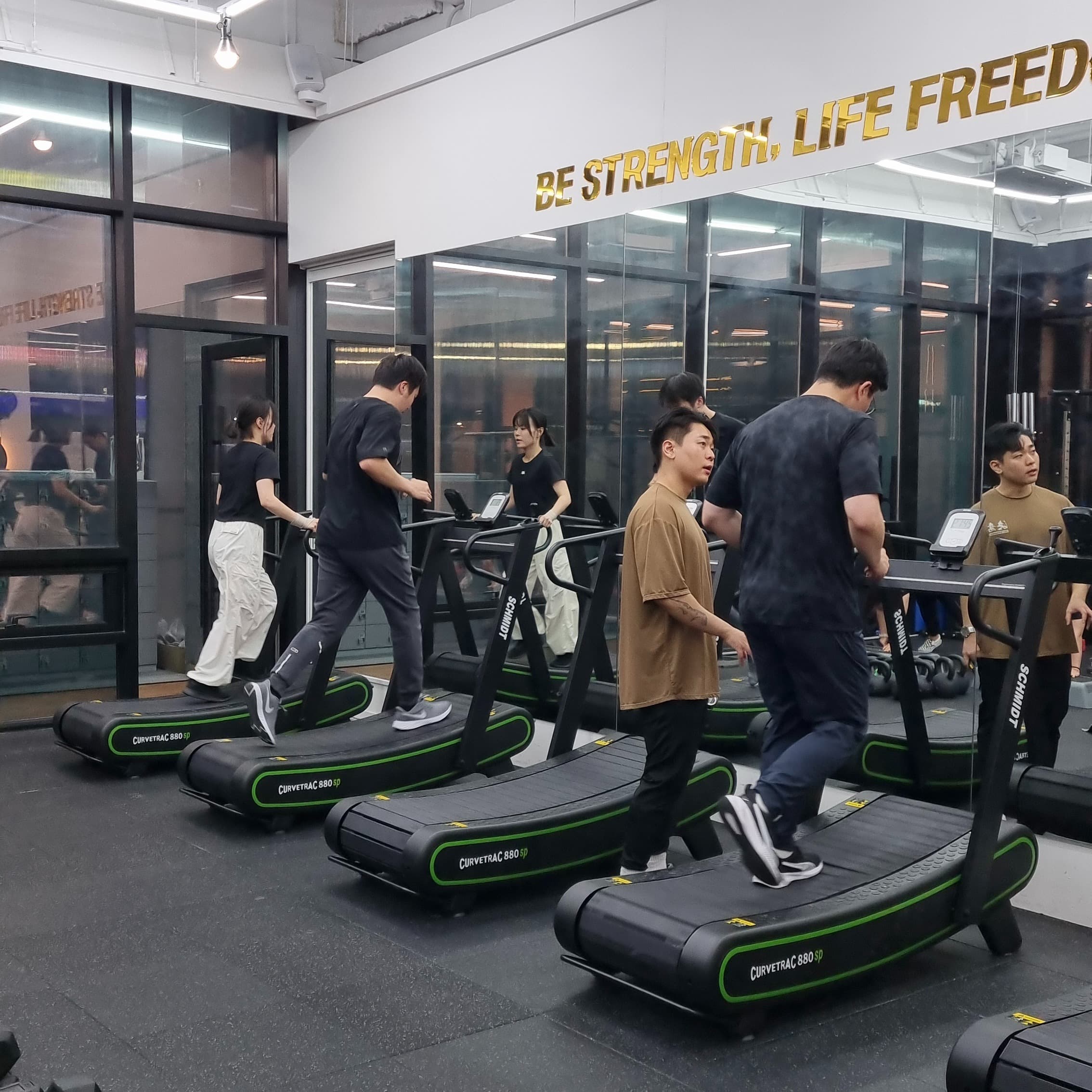 무동력 트레드밀 러닝